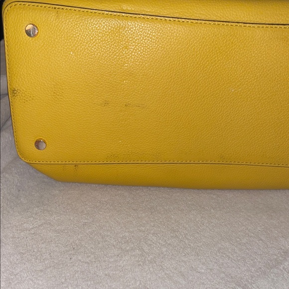 Kate Spade New York Jordyn Chain Handle Tote in Sunflower Yellow - Picture 3 of 16